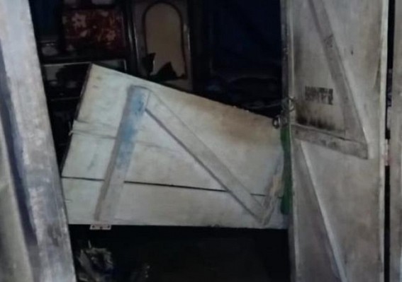 By-Election Terror: 20-25 BJP miscreants ransacked a house in Belonia By-Election Terror: 20-25 BJP miscreants ransacked a house in Belonia